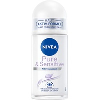 NIVEA Körperpflege Deodorant Sensitive & Pure Anti-Transpirant Roll-On
