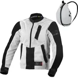 Macna Torido Motorrad Textiljacke Grau/Schwarz XL