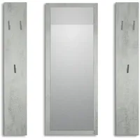 Vladon Garderobe Spot grau