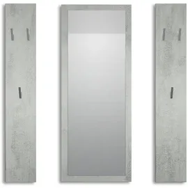Vladon Garderobe Spot grau