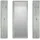Vladon Garderobe Spot grau