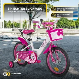 ACTIONBIKES MOTORS Daisy 16 Zoll rosa/pink