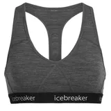 Icebreaker Sprite Racerback Bra gritstone hthr (IB004) S