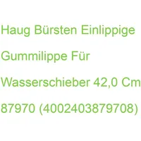 Haug® bürsten einlippige Gummilippe für Wasserschieber 42,0 cm