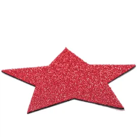 Primaflor Deko-Stern - Glimmer - Rot, 16,5 cm,