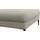 flexlux Pouf Belle Polsterhocker 95 x 43 x 73 cm Weiß
