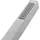 Beliani Handbrause Silber Metall Quadratisch Stab 1 Strahlart Modern Klassisch Duschkopf Badezimmer Stabhandbrause Stabbrause