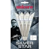 Unicorn Information System Unicorn Dartpfeile, Silver Star Silver Seigo Asada, 22 g