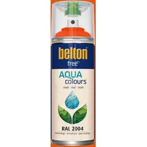 BELTON Lackspray Aquacolours 400 ml Reinorange Matt