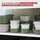 Fackelmann Snacking-Boxen 3er-Set 3,3 x 8 cm grün