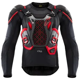 Alpinestars Brustprotektor Tech-Air Off-Road M Schwarz/Rot