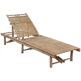 furnicato Garten-Sonnenliege 200 x 65 x 87 cm Anthrazit