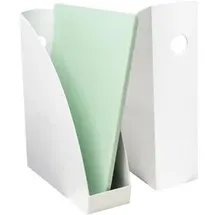 Exacompta 18213D AutentiK, A4, Recycling-Kunststoff, Weiß