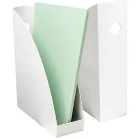 Exacompta 18213D AutentiK, A4, Recycling-Kunststoff, Weiß
