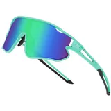 luxuskollektion Fahrradbrille DK268 UV400 Blau