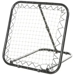 HOMCOM Fußball Rebounder PE, Metall