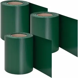Juskys Sichtschutzstreifen 35 x 19 cm grün PVC 3 St.