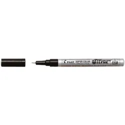 PILOT Permanent-Marker SUPER COLOR,extra feine Spitze,silber