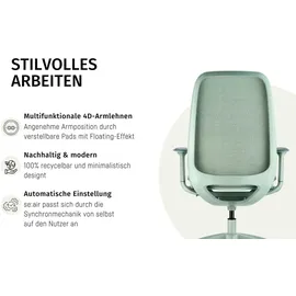 Sedus se:air Stoff Schwarz