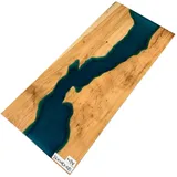 xlmoebel Esstisch 181 x 75 x 80 cm blau
