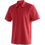 Maier Sports Ulrich Kurzarm-poloshirt - Salsa - S