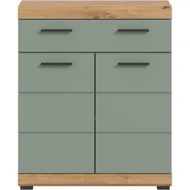 INOSIGN »SIENA, Breite 74cm, 2 Tür, 1 Schubkasten, 2 Fächer, MDF-Front« TOPSELLER!, in verschiedenen Farben erhältlich, Badmöbel, Badschrank, Kommode, Bad