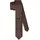 MAN'S WORLD Krawatte MAN'S WORLD, Herren, cognac, braun, Web, Kunstfaser, leicht glänzend, unifarben, Krawatten, im mimalistischen ton-ton Streifen Design
