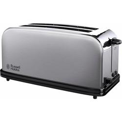 RUSSELL HOBBS Toaster Adventure 23610-56, 2 lange Schlitze, für 2 Scheiben, 1600 W silberfarben