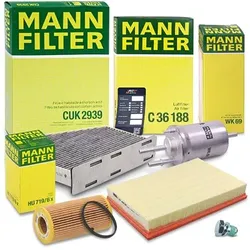 Mann-filter Inspektionspaket Filtersatz SET B für Audi