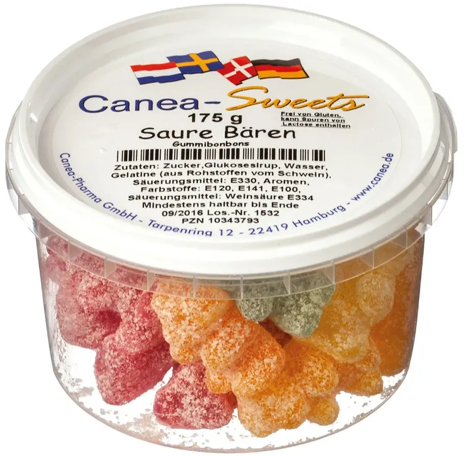 Preisvergleich Produktbild Saure Bären Canea-Sweets 175 g