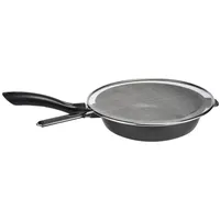 Böttcher-AG Haushalt International Pfannenspritzschutz - Ø 26cm und 29cm - Spritzschutz Sieb Spritzdeckel