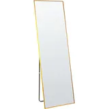 Standspiegel BEAUVAIS 156 cm Gold