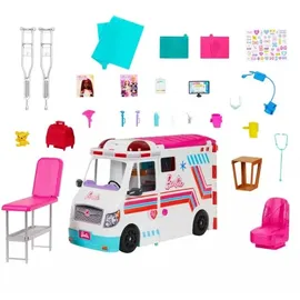 Barbie Puppenfahrzeug 2-in-1 Krankenwagen mehrfarbig