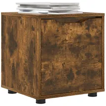 vidaXL Badezimmerschrank Geräucherte Eiche 40,5 x 40 x 44 cm