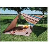 Bent Sonnensegel TC-Zip-Canvas Single aus Baumwoll-Mischgewebe Afrika Design