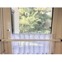 ERABOS® - Patentierte Sicherungsstange für Fenster/Türen | MIT KIPPSTELLUNGS-Schutz | Einbruchschutz | 57-100cm | MASSIVER Stahl | auch in BRAUN erhältlich
