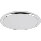 APS Tablett KAFFEEHAUS silber oval 29,0 x 22,0 cm