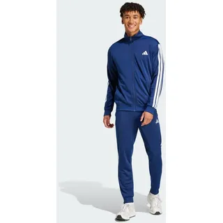 Adidas Sportswear Basic 3-Streifen Tricot Trainingsanzug Dark Blue S