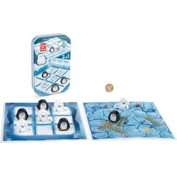 HAPE E0478 2-in-1 Tic Tac Toe/ Schlangen & Leitern