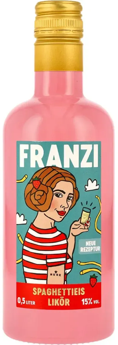 Franzi Spaghettieis Likör Vegan 15% vol. 0,5 l