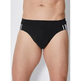 SCHIESSER 95/5 Rio-Slips Organic Cotton Streifen schwarz 4XL 3er Pack