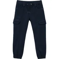 S.Oliver Junior Cargohose mit Taschen, blau