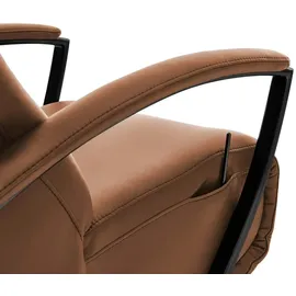 Hukla Relaxsessel Pierre Leder 0 x 0 x 0 cm Braun mit Relax-Funktion