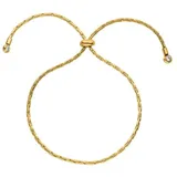 Purelei Shooting Star Armband goldfarben Edelstahl 18K vergoldet Größe bis 28 cm
