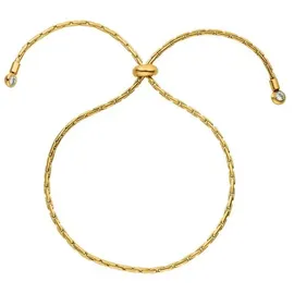 Purelei Shooting Star Armband goldfarben Edelstahl 18K vergoldet Größe bis 28 cm