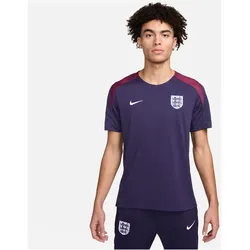NIKE England Strike Dri-FIT kurzarm Trainingsshirt Herren 555 - purple ink/rosewood/white M