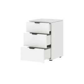 Sconto Nachtschrank Dreamer 45 x 43 x 65 cm Weiß