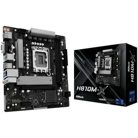 ASRock H810M-X Micro-ATX Mainboard LGA 1851 für Intel Core Ultra DDR5