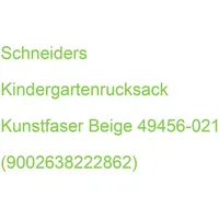 Schneiders Vienna SCHNEIDERS Kindergartenrucksack Lion Kunstfaser beige