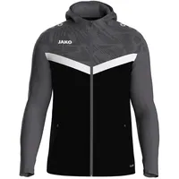 Jako Iconic Trainingsjacke mit Kapuze 801 schwarz/anthrazit M